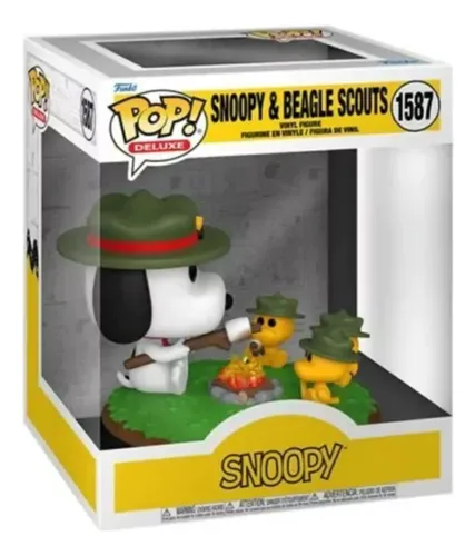 comprar Funko Pop Deluxe: Snoopy & Beagle Scouts #1587