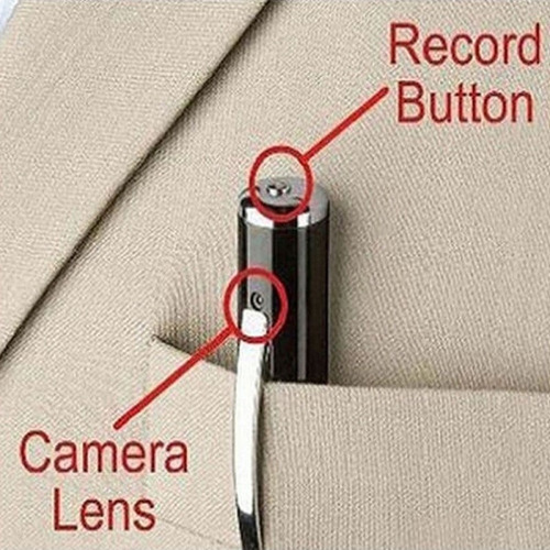 Boligrafo Lapicero Espia Camara Hd Video Oculta Usb Micro Sd