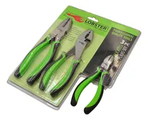 Comprar Set Kit Juego Alicates 3 Pzas Mecanico Electricista Diagonal