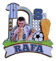 Comprar Adorno Para Torta Caketopper Argentina Celeste Argentina-messi