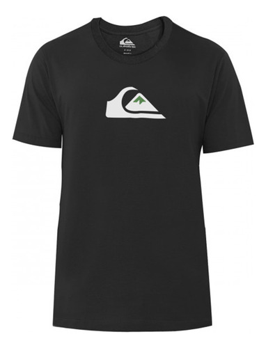 Camiseta Quiksilver Comp Logo Preto 2.0 Masculino - Preto