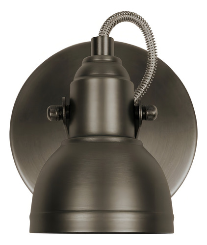 Lámpara De Pared O Techo Dirigible 1 Spots Tr-2413 6w Estructura Acero