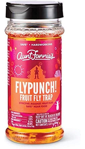 Flypunch De La Tía Fannie: Trampa Para Moscas De La Fruta, M