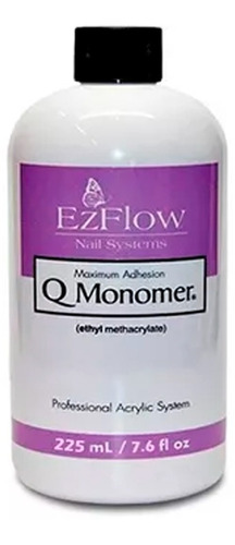 Monomero Ezflow Liquido Acrilico Uñas Acrilicas X 225 Ml