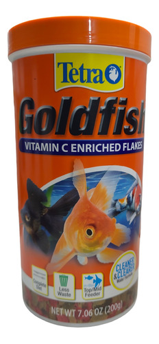 Tetra Fin 200g Alimento En Escamas P/ Peces Agua Fria Aiken