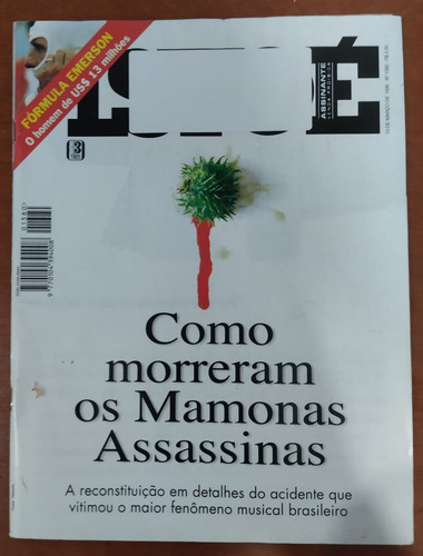Como Morreram Os Mamonas Assassinas - Revista Istoé (rara) (Usado)