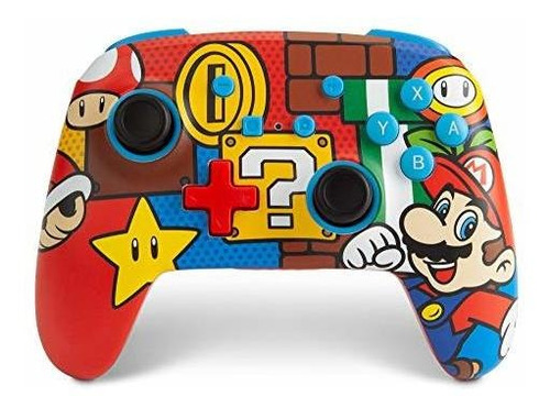 Gamepad Mando Inalámbrico Mejorado Powera Para Nintendo Swi