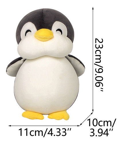 Muñeca Pingüino Lindo Juguete De Felpa De Algodón Suave Almo 