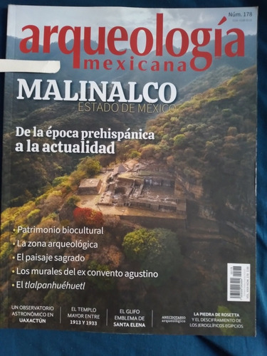 Revista Arqueología Mexicana Número 178: Malinalco 