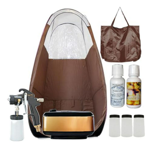 Kit Bronceado Spray  Allure Pro - Cabina, Hvlp Airbrush Tan 