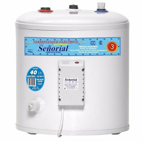 Termotanque Electrico Señorial 40 Lts Superior Colgar O Apo 