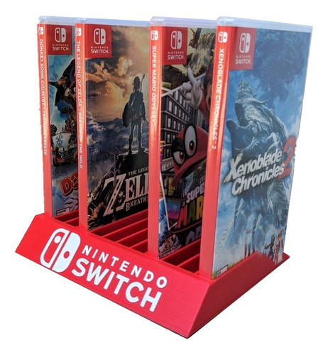 Nintendo Switch Base Para Juegos De Mesa / 12 Espacios