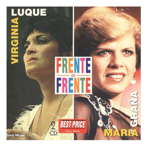 Cd Doble Virginia Luque / María Graña - Frente A Frente 