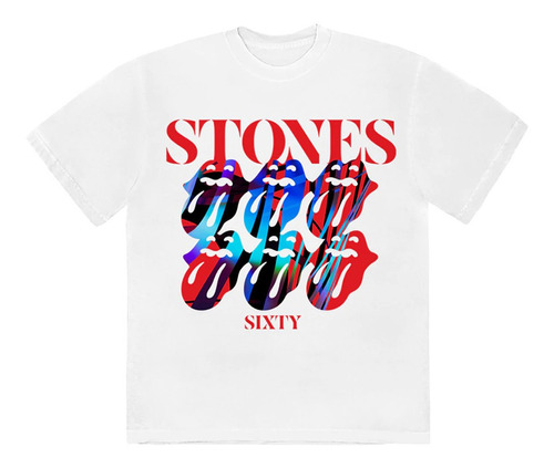 Remera Rolling Stones Sixty Importada 100% Original 