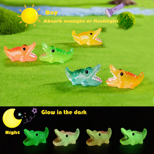 150 Cifras Luminosas De Animales En Miniatura De Resina Con