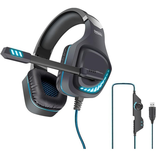 Imagen 1 de 1 de Auriculares Gamer Ovansu Osaugz800 7.1 Usb Led Software *