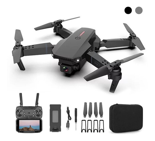 Imagen 1 de 9 de Mini Drone Hdrc E88 Pro Plegable Uav Con Cámara Dual 1080p