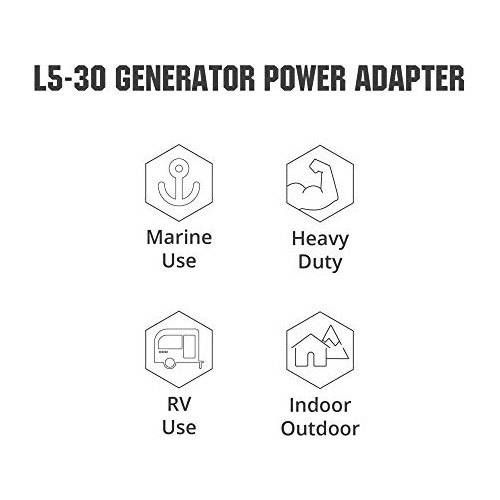 Nematech Nema L5-30p To L14-30r, 250v, 2,500w, 20a, Gen...