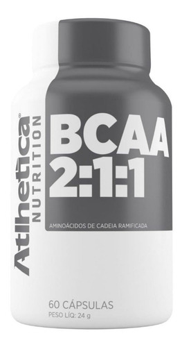 Bcaa Atlhetica Nutrition 60 Cápsulas