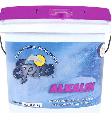 Alkalin Sube Ph Y Alcalinidad Total P/ Alberca Spin 5 Kgs