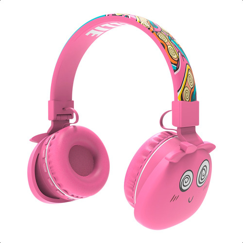 Audífonos Estéreo Bluetooth Infantil Fashion&cute Color Rosa