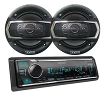 Comprar Kit Radio 1din Kenwood Parlantes 6'' Tx Audio 280w Reales