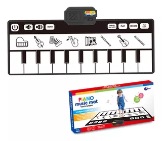 Piano Infantil Manta Musical Com Pedal Juguete 80x30cm
