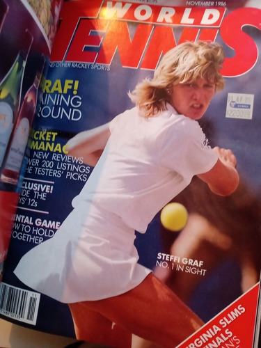 Imagen 6 de 6 de Revista Tennis Y World Tennis 1986 2 Tomos Encuader. Tenis