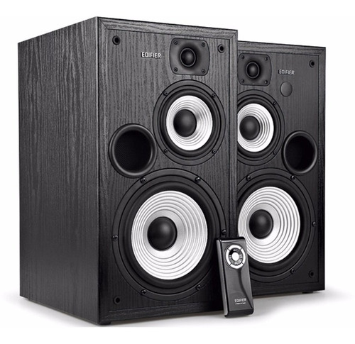 Parlantes Edifier R2700 Estudio 128 Watts Rms 100% Madera *