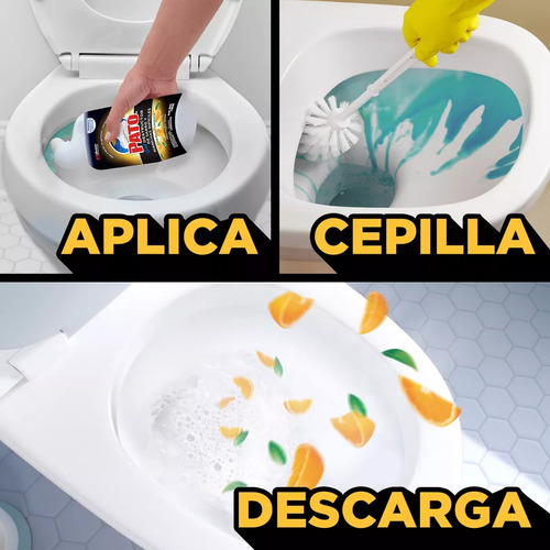 Gel Destructor Sarro y Manchas Energía Cítrica 710 mL Pato