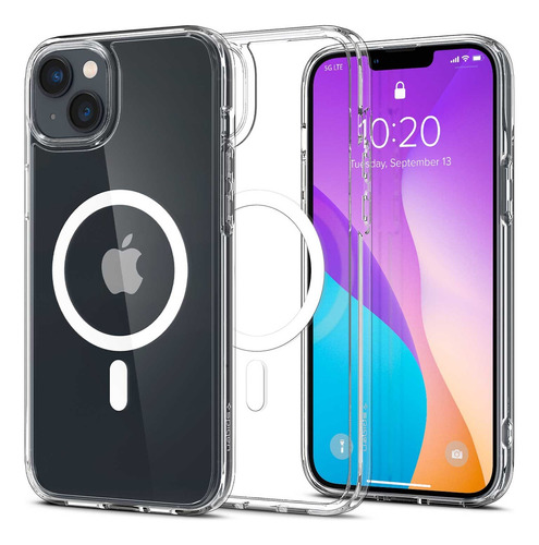 . Funda Spigen Crystal Hybrid Mag Para iPhone 14 Plus 