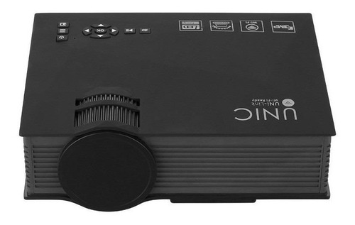 Imagem 3 de 3 de Projetor Unic Uc68 1800lm Preto 100v/240v