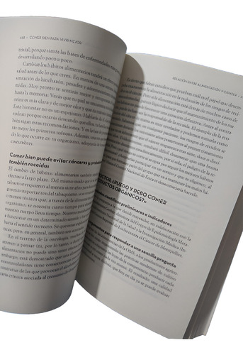 Comer Bien, Para Vivir Mejor -dr. Enri Joyeux -libro Nuevo