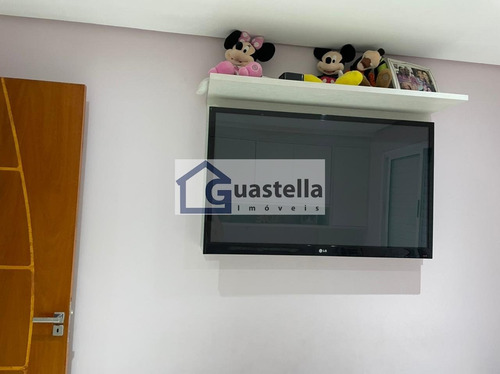 Imagem 4 de 15 de Apartamento Em Vila Homero Thon - Santo André - 6532