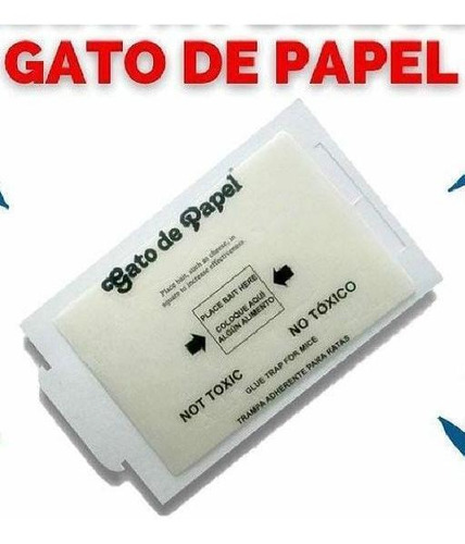 Trampa De Pega Para Ratones Pequeños Pack De 6 Unidades