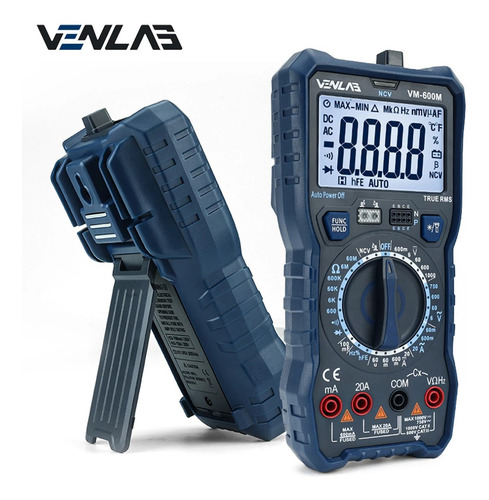 Multímetro Digital Venlab Vm-600a - True Rms - No Brasil