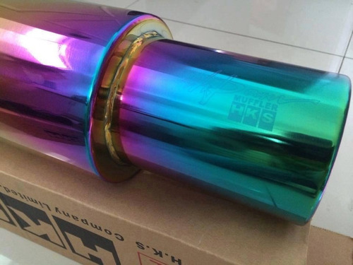 Imagen 4 de 4 de Escape Alto Flujo Hks Hi Power Jasma Doble Salida