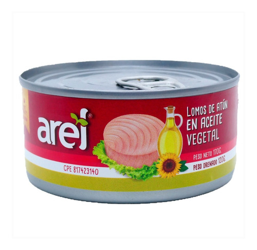 Atún Arel En Aceite Vegetal 170g