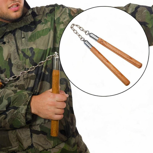 Nunchucks Chinos Práctica Palo Juguete Entrenamiento