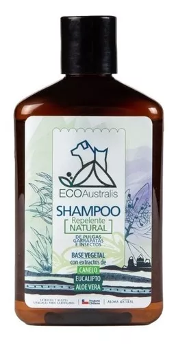 Shampoo Tea Tree Repelente natural pulgas y garrapatas, 250 ml.
