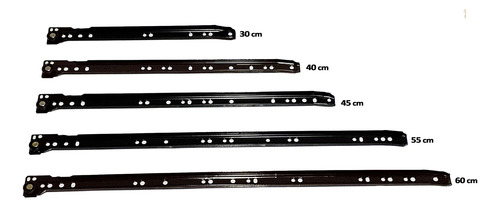 Correderas 55 Cm - Riel Deslizante- Armarios- Muebles- Hogar