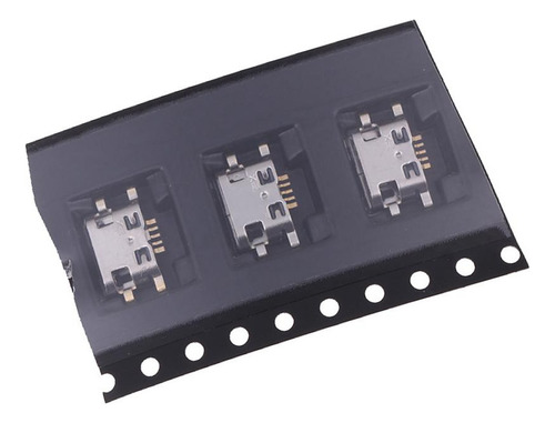 Conector De Carga Micro Usb Tipo B De 5 Pines De 3 Piezas