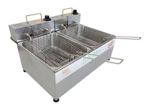 Fritadeira industrial Ital Inox FEOI 10 prata 220V