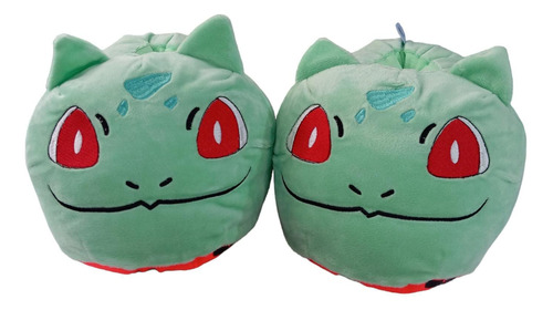 Babuchas Bulbasaur Pokemon Serie Anime Pantuflas