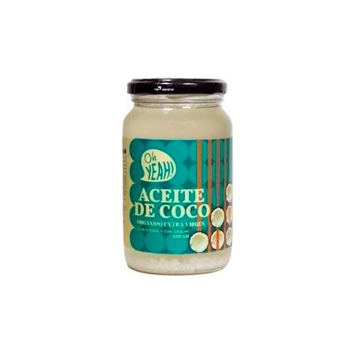 Aceite De Coco Orgánico Extra Virgen  Oh Yeah!!  300gr