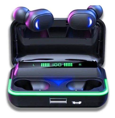 comprar Fone De Ouvido Bluetooth E10 Powerbank A Prova Dágua Android