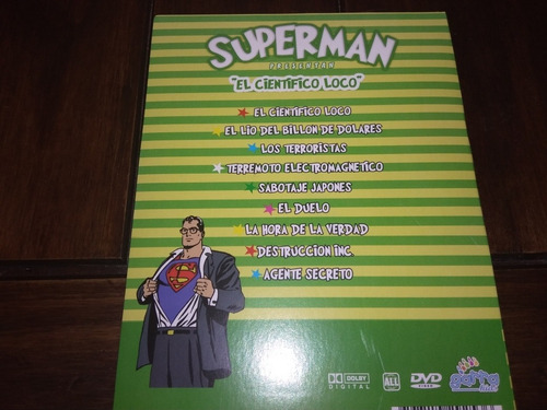 Superman. Dvd Colección Los Mejores Dibujos Animados.sin Uso