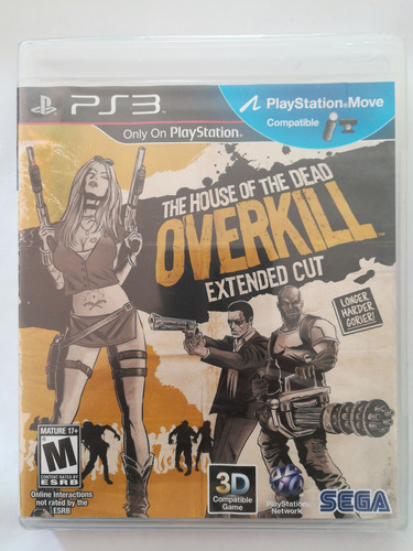 The House Of The Dead Overkill Extended Cut Ps3 100% Nuevo 