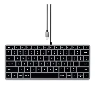 Satechi St-ucsw1m Teclado Slim X1 Wired Backlit For Mac _ap