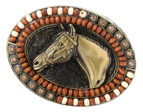 Hebilla De Cinturón Retro Aleación Clásica Vaquero